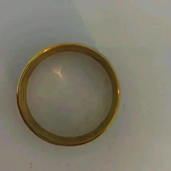 J crew bangle bracelet gold and green - Picture 3 of 4